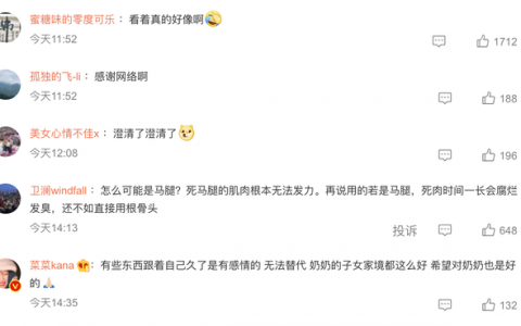 官方回应：残疾奶奶疑装马腿（系木头制品）