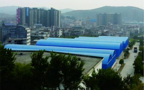 金属拱形波纹钢屋盖设计制作（金属拱形波纹钢屋盖安装技术）