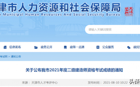 2021年天津二建分数线查询（天津二建分数线会降么）