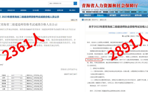 青海二建法规分数线是多少