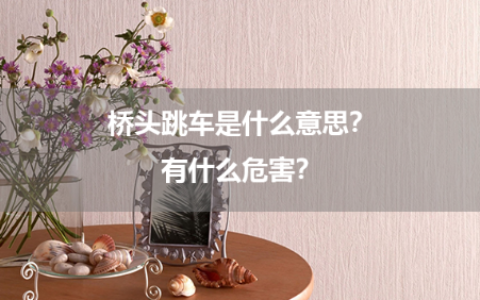 桥头跳车是什么意思？有什么危害？