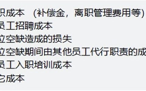 人员流动率怎么计算公式